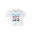 T-shirt de Bebé Personalizada